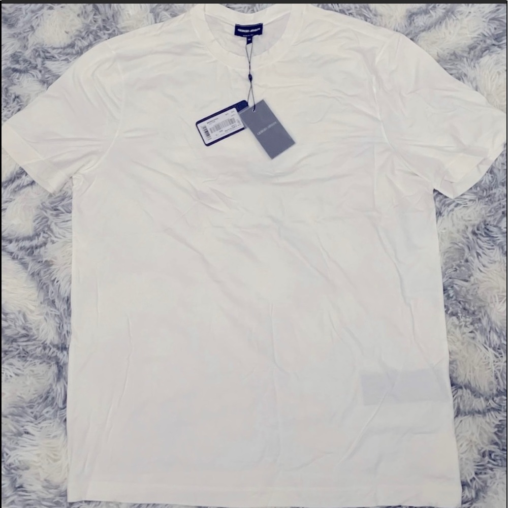 GIORGIO ARMANI, MAN T-SHIRT WHITE, SIZE 56